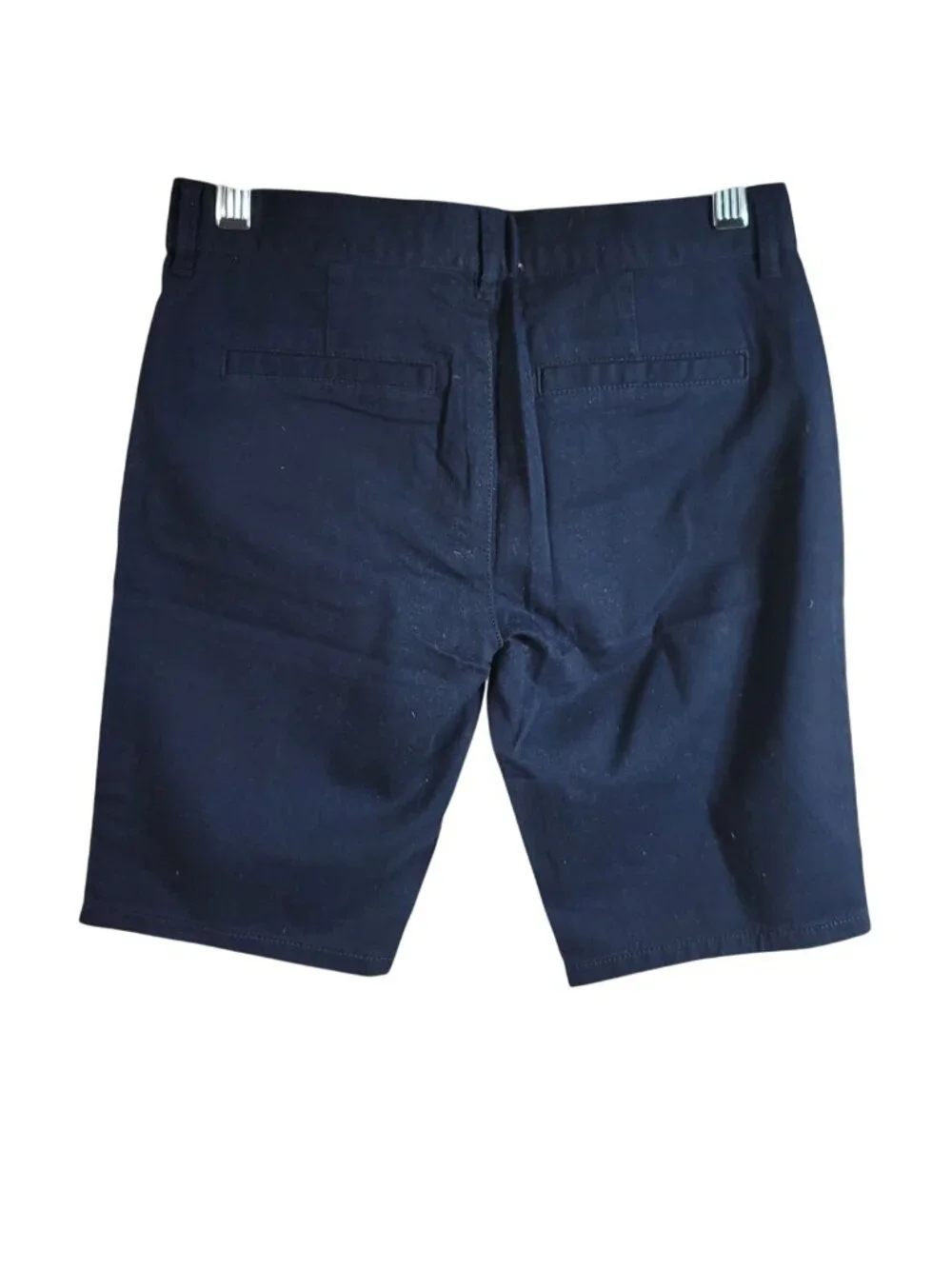 Children's Place Girls School Uniform Shorts Blue SZ 10 Chino Zip Pockets NEW